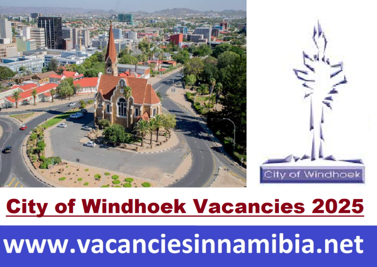 City of Windhoek Vacancies 2025