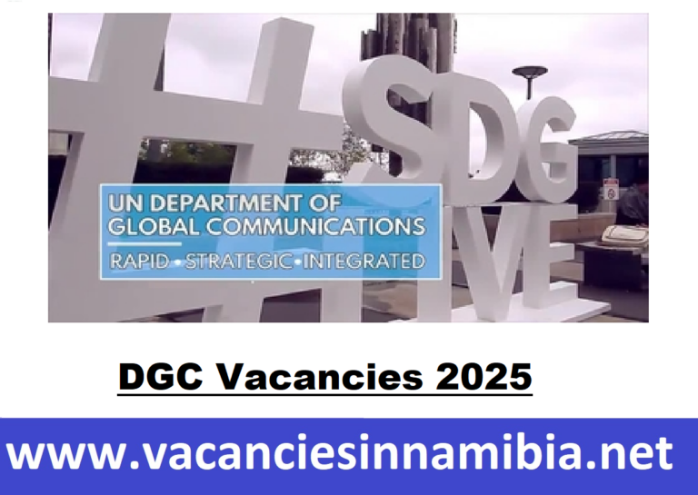 DGC Vacancies 2025