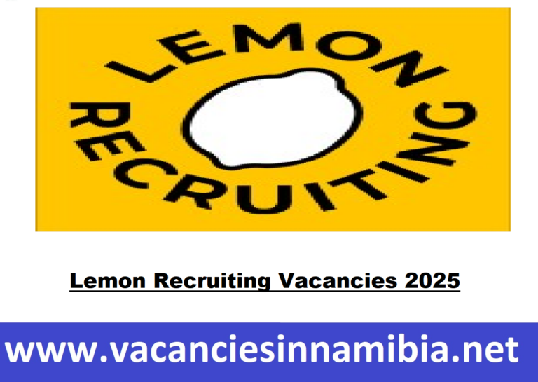 Lemon Recruiting Vacancies 2025