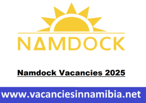 Namdock Vacancies 2025