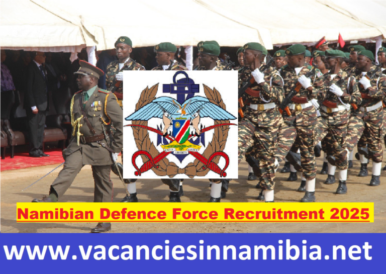 Namibian Defence Force Recruitment 2025