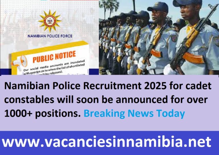 Namibian Police Recruitment 2025