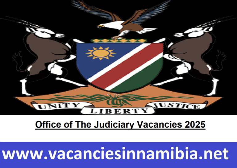 Office of The Judiciary Vacancies 2025