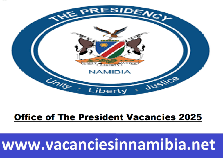 Office of The President Vacancies 2025