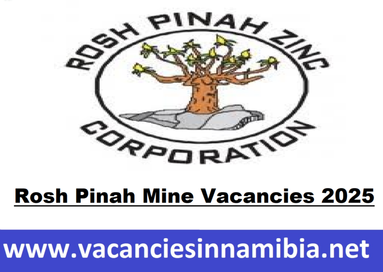 Rosh Pinah Mine Vacancies 2025