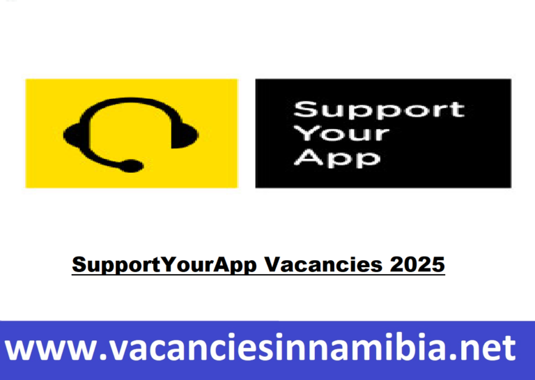 SupportYourApp Vacancies 2025