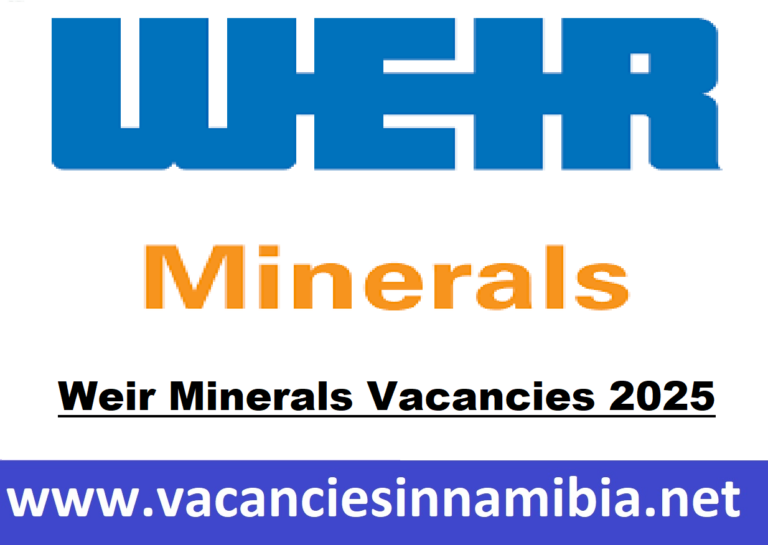 Weir Minerals Vacancies 2025