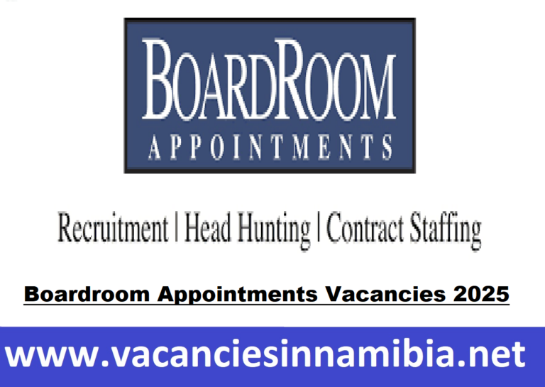 Boardroom Appointments Vacancies 2025