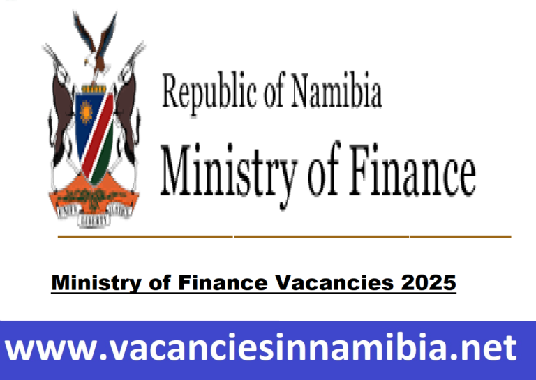 Ministry of Finance Vacancies 2025