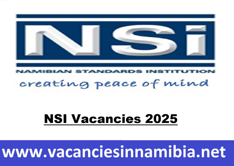 NSI Vacancies 2025