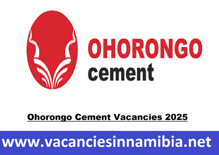 Ohorongo Cement Vacancies 2025