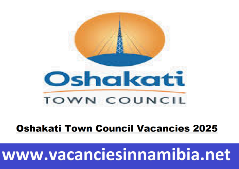 Oshakati Town Council Vacancies 2025