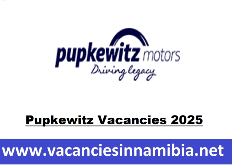 Pupkewitz Vacancies 2025