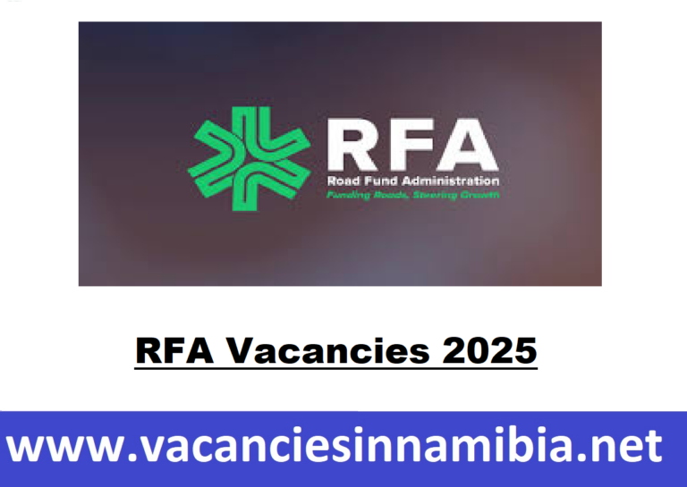 RFA Vacancies 2025