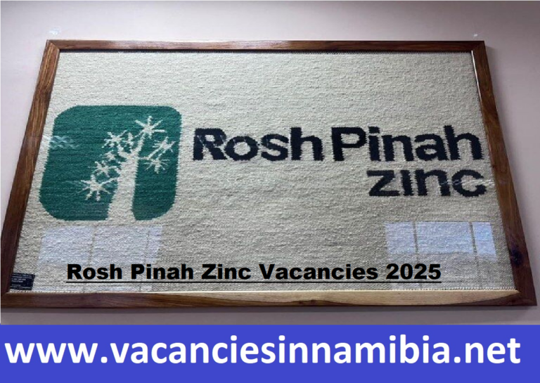 Rosh Pinah Zinc Vacancies 2025