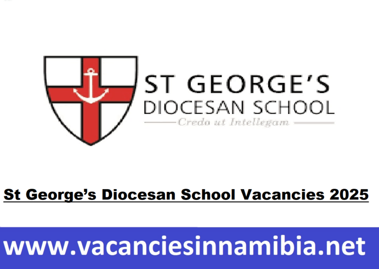 St George’s Diocesan School Vacancies 2025