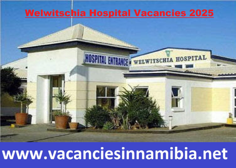 Welwitschia Hospital Vacancies 2025