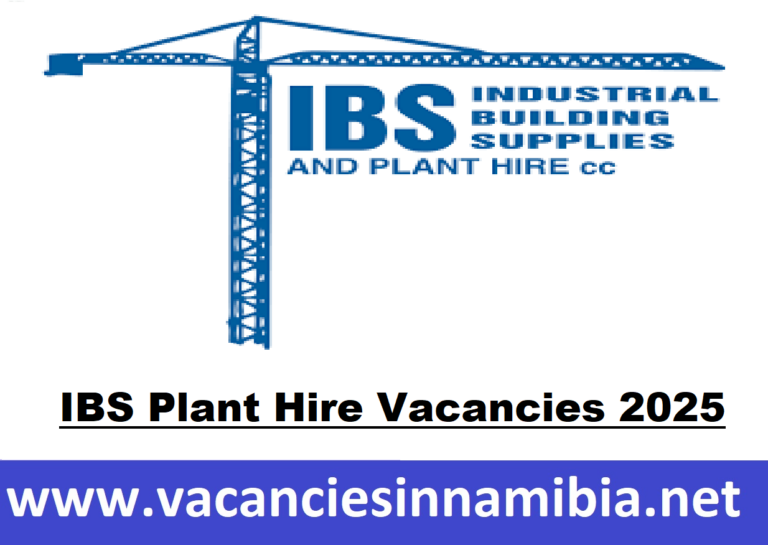 IBS Plant Hire Vacancies 2025